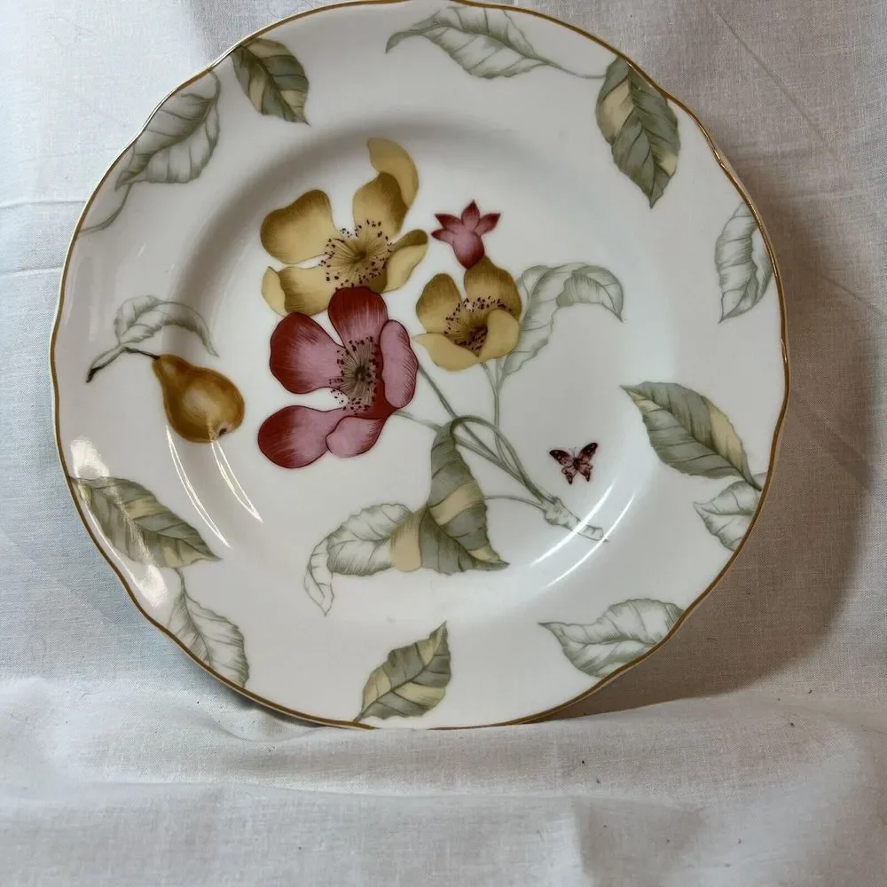 Set of 2 VintageCharter Club Casuals Summer Grove  Salad Plates, 9